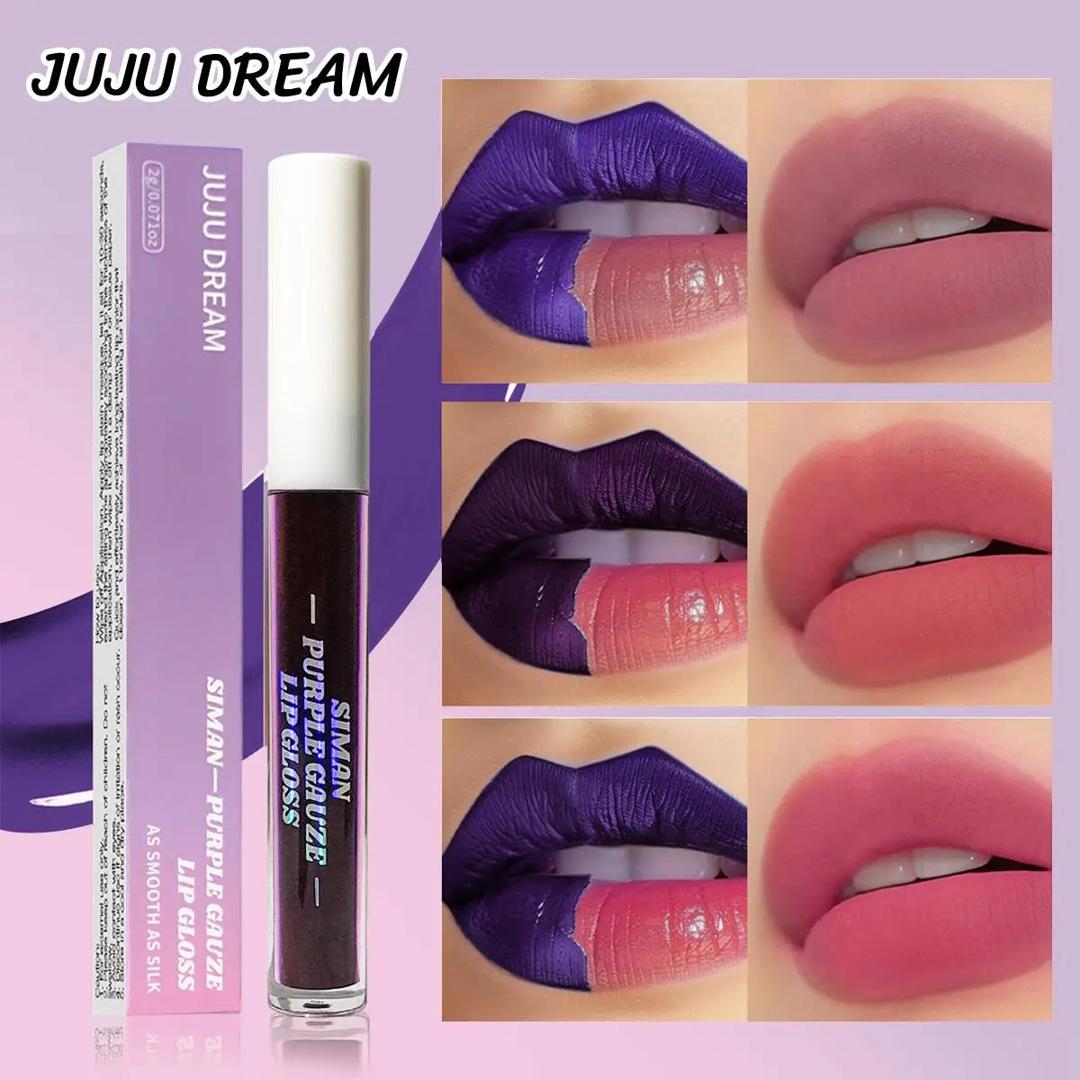 Long-Lasting Waterproof Peel Off Lip Color - Juju Dream