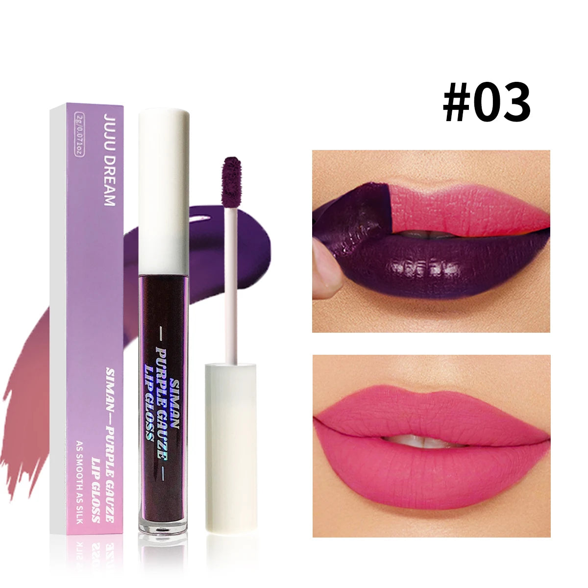 Long-Lasting Waterproof Peel Off Lip Color - Juju Dream