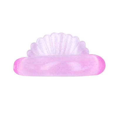FUNMIX Silicone Lash Lift Kit pink curling pad with 3D shell design for eyelash perming and curling. Reusable and chemical-free lash tool.